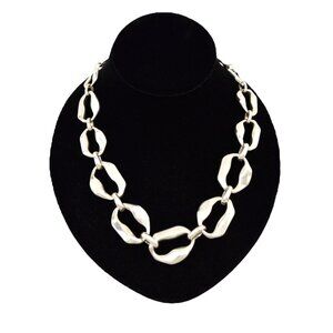 Vidda silver chain link necklace #217-93